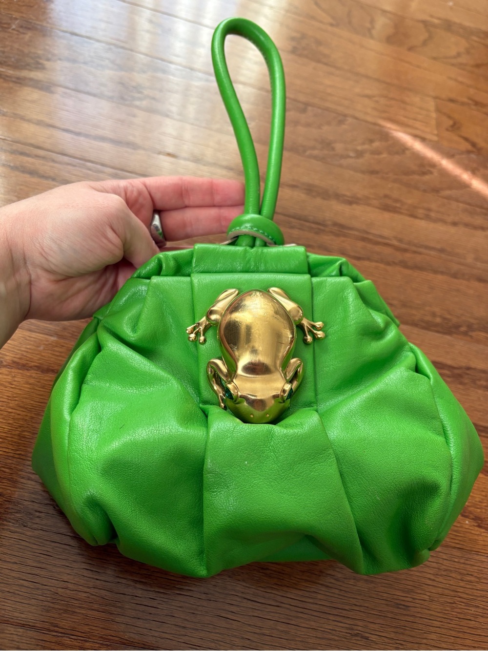 Marc Jacobs Rana Frog Wristlet Clutch Rare, Spring/Summer 2008 Runway